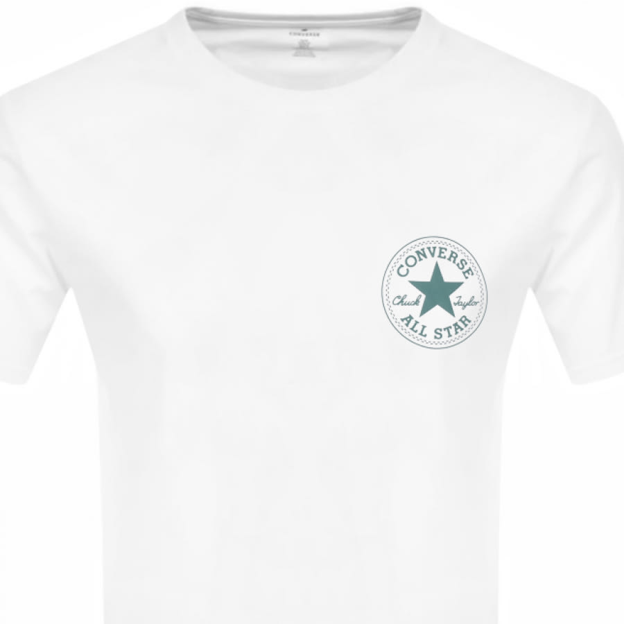 Alternative Image for ProductConverse Chuck Taylor Logo T Shirt White2